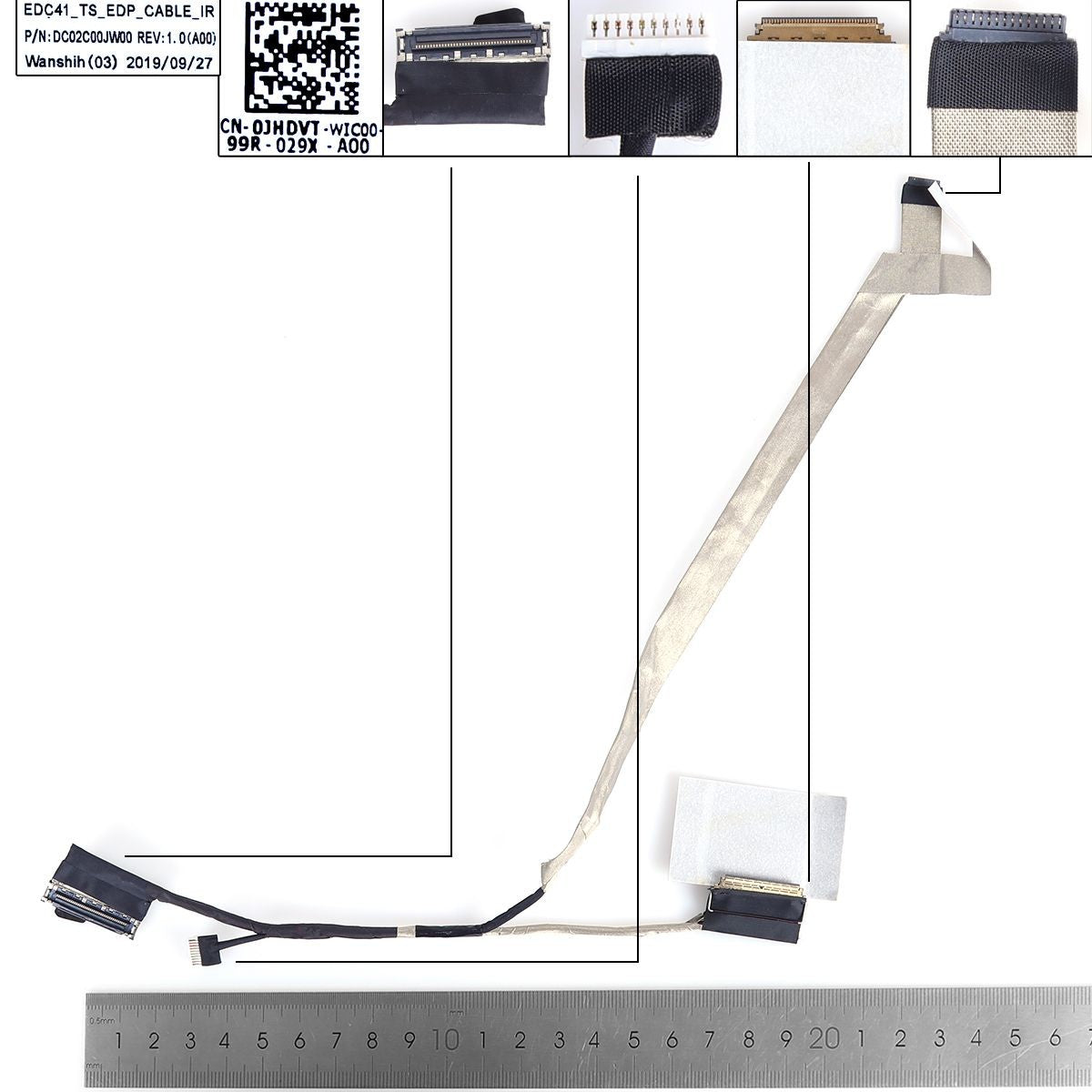 Cable Flex Para Portátil Dell Latitude 5410 5400 0Jhdvt Dc02C00Jvv00