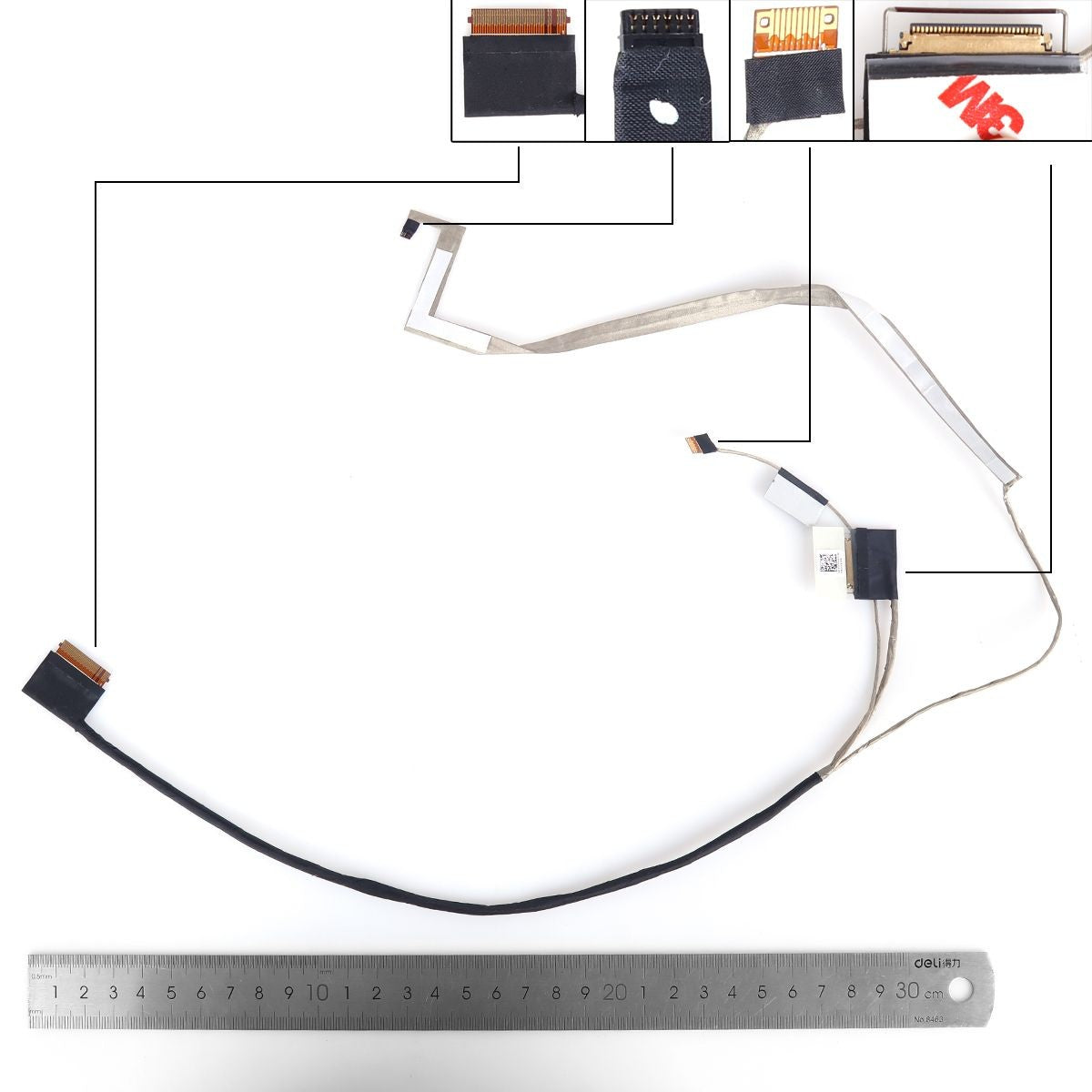 Cable Flex Para Portátil Dell Vostro 3581 3583 V3581 0Tjtv4 Dc02003I500 30 Pines