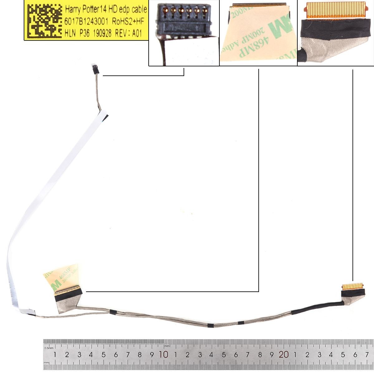 Cable Flex Para Portátil Hp 14-Dk 14-Cf 14-Cg 6017B1243001 40 Pines