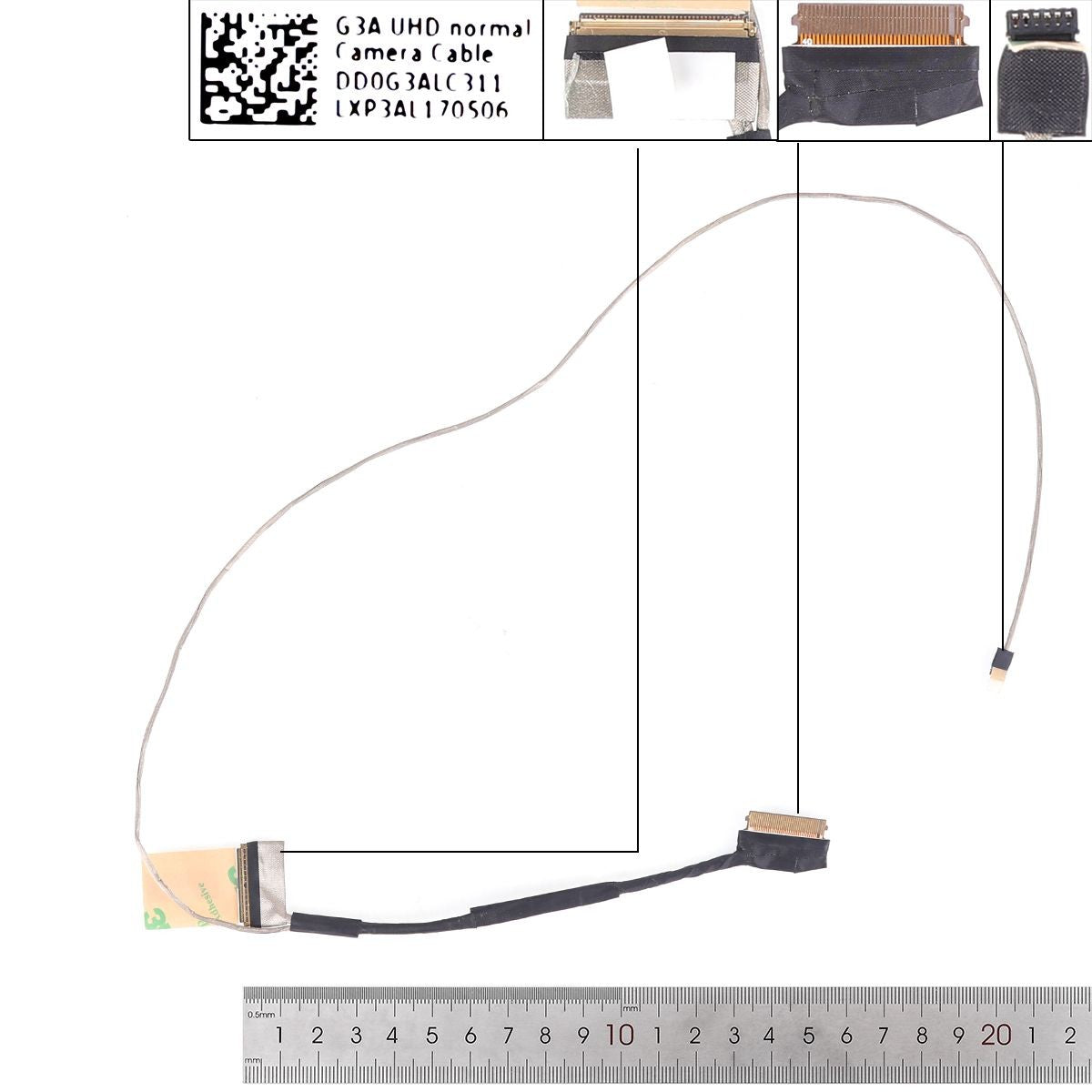 Cable Flex Para Portátil Hp 15-Ce Tpn-Q194 Dd0G3Alc311 Uhd 4K 40 Pines