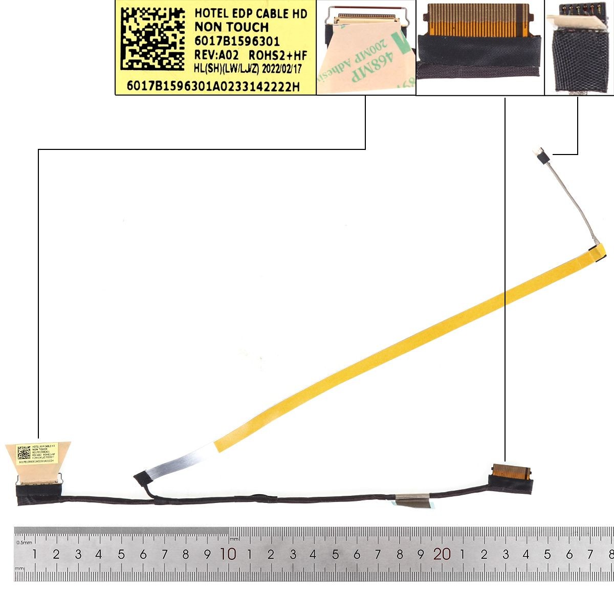 Cable Flex Para Portátil Hp 17-Cp Tpn-L140 6017B1596301 Hd