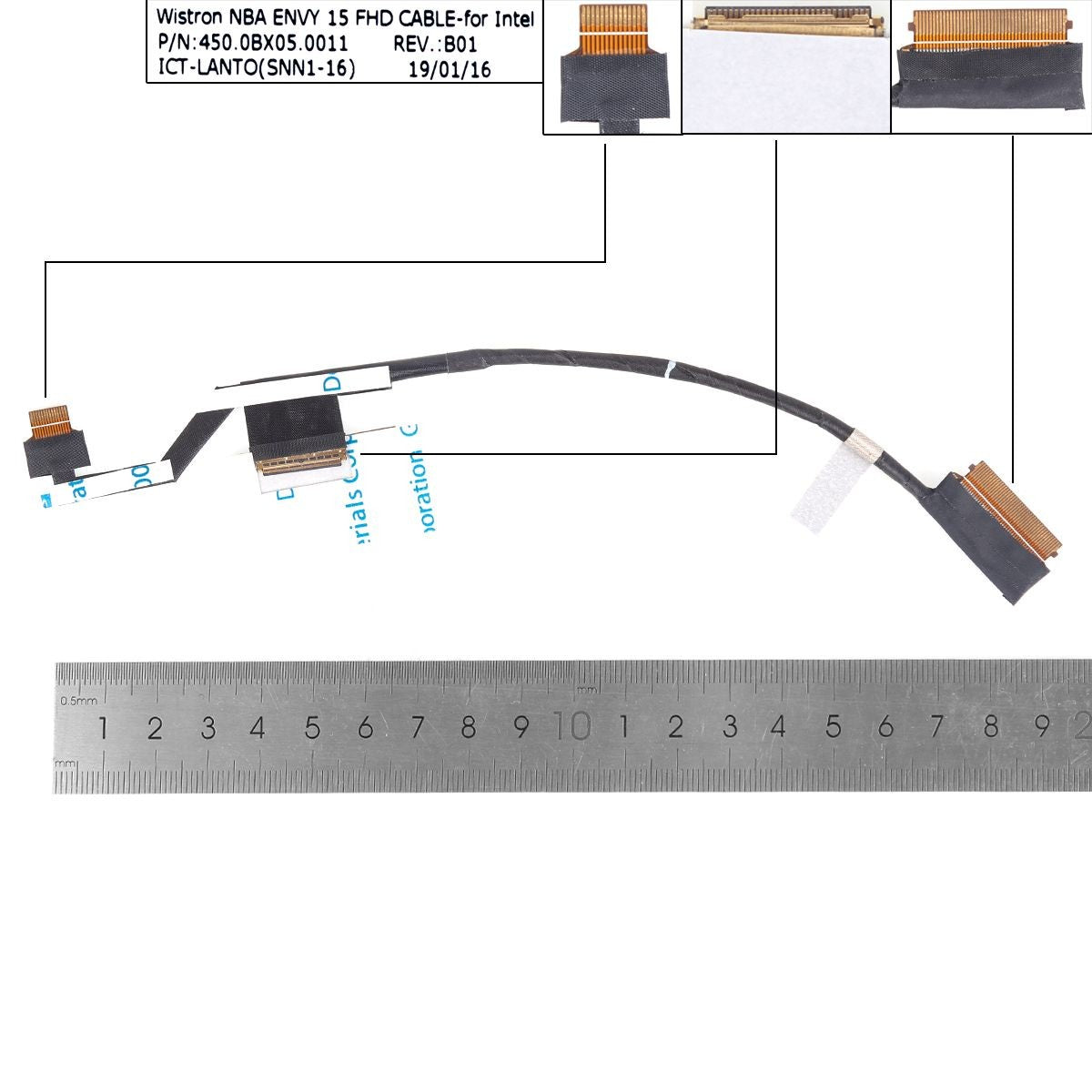 Cable Flex Para Portátil Hp Envy X360 15-Bq-Bp-Cp 15M-Bq 15M-Bp 450.0Bx05.0001 Fhd 30 Pines