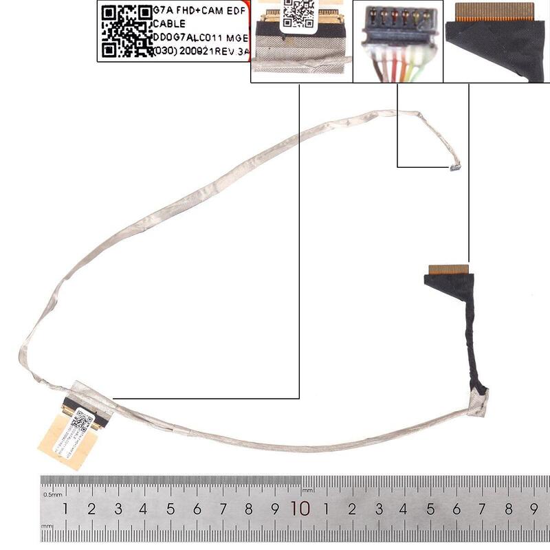 Cable Lcd Led Hp Pavilion 14 Ce Tpn Q207 30pin. Dd0g7alc011 Dd0g7alc001 Dd0g7alc000