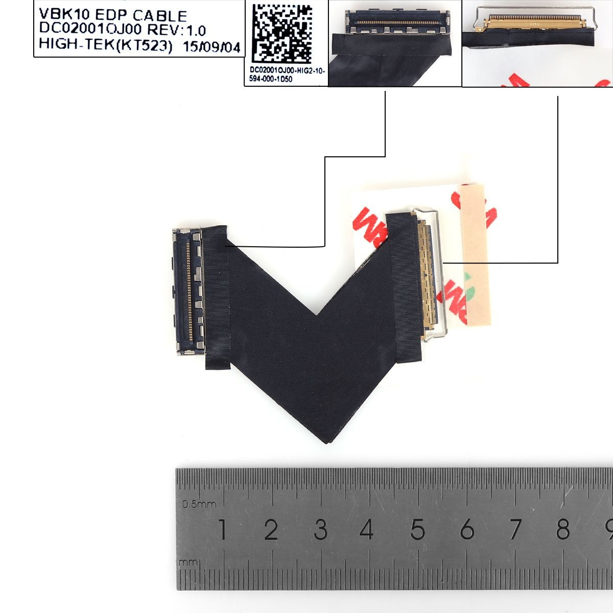 Cable Flex Para Portátil Hp Zbook 17 G1 G2 Vbk10 Dc02001Oj00