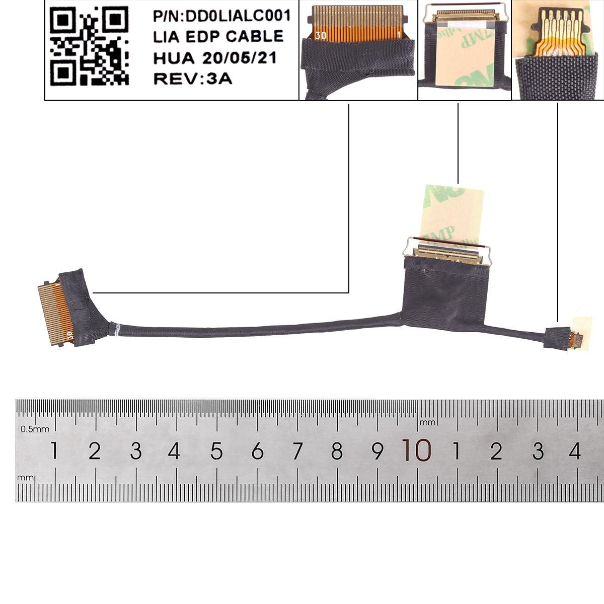 Cable Flex Para Portátil Lenovo 11E Yoga 6Gen 11E Yoga Gen6 Dd0Lialc001 Dd0Lialc021 Dd0Lialc010 30Pin
