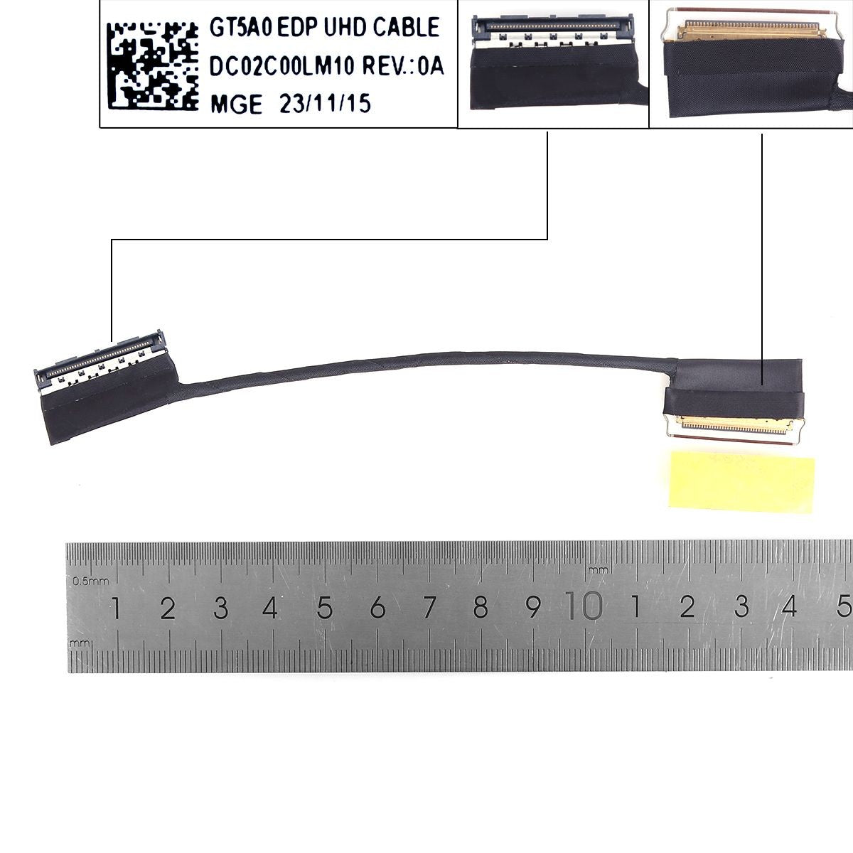 Cable Flex Para Portátil Lenovo Thinkpad T15P P15V Gen1 2 3 5C10Z23892 Dc02C00Lm10 Uhd 40 Pines