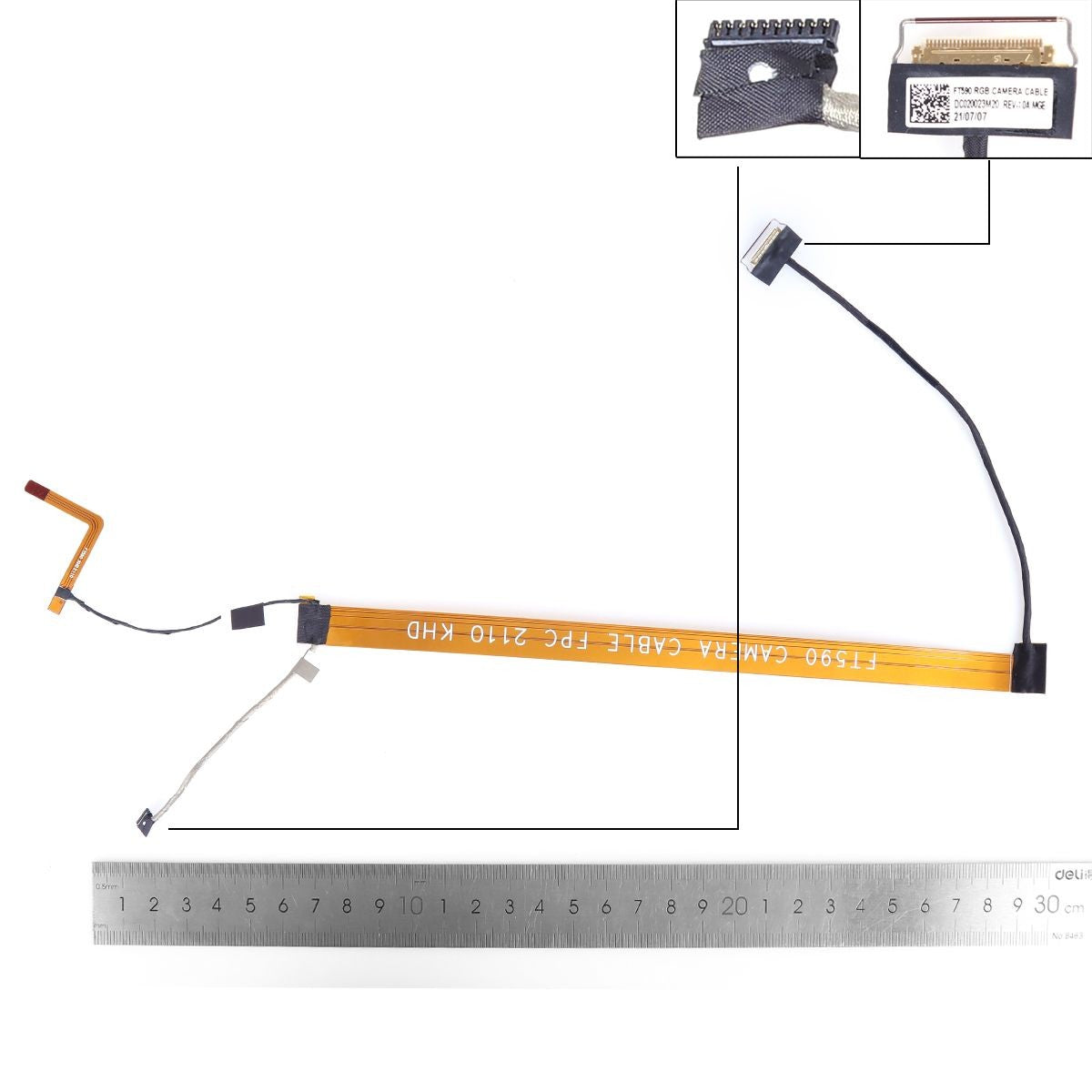 Cable Flex Para Portátil Lenovo Thinkpad T590 P53S T15 P15S Gen Dc020023M20 Sin Ir