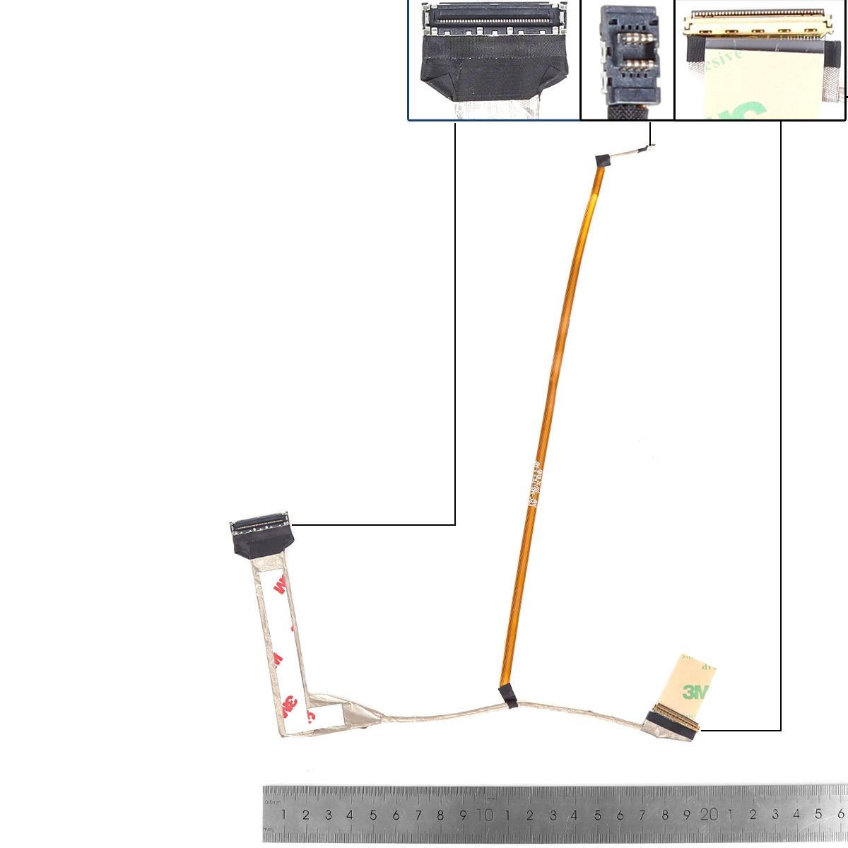 Cable Flex Para Portátil Msi Gp75 Gl75 Ge75 Ms-17E4 Ms17E9 K1N-3040162-J36 K1N-3040125-H39 40 Pines