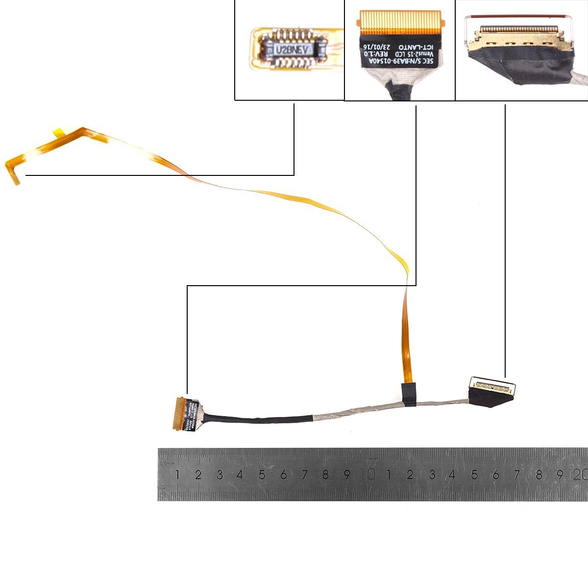 Cable Flex Para Portátil Samsung Sec Venus2-15 Ba39-01540A