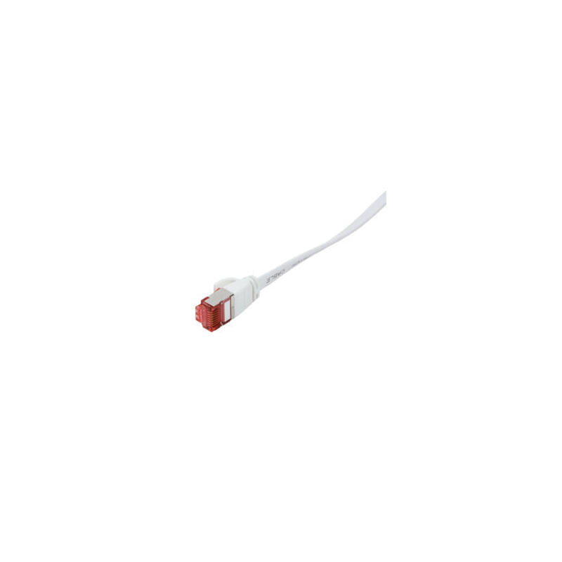Cable Logilink Flach De Red Rj45 U Ftp Cat6 20,00m Blanco