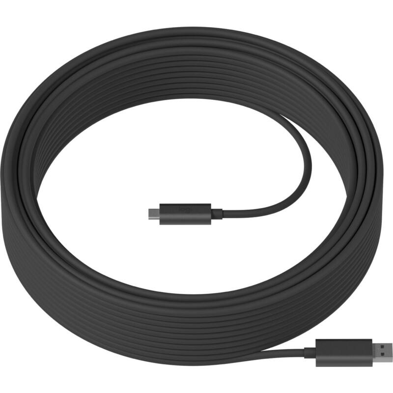 Cable Logitech Strong Usb 3.1 Usb C - 10m Grafito