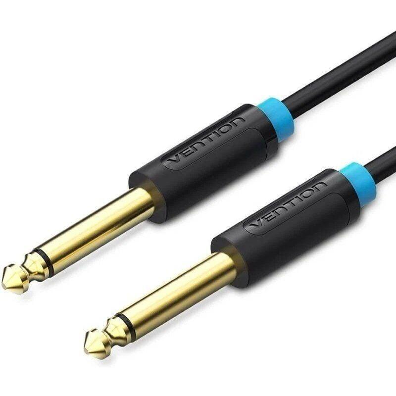 Cable Mono Vention Baabg Jack 6.5 Macho Jack 6.5 Macho 1.5m Negro