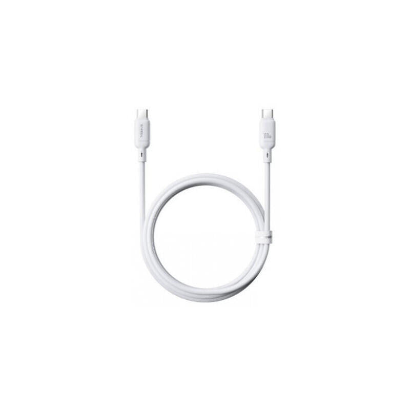 Cable Os-Baseus Silky Fast Charging Data  Usb-A To Usb-C 3a 1m Moon White