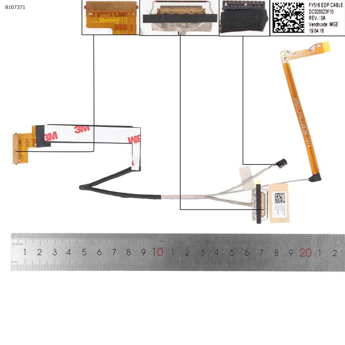 Cable De Pantalla Lenovo Legion Y530-15 Dc020023F10