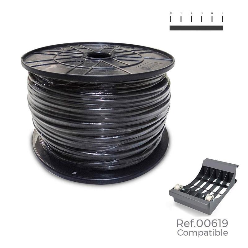 Cable Paralelo 48v 2 X 0,75 Mm² Negro 1000 M (Bobina Grande)