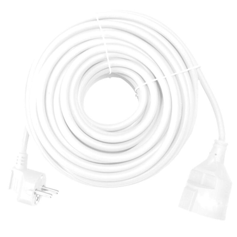 Cable Prolongador De Corriente Silver Electrics 10m -  3x 1.5mm -  250v -  16a -  3.500w -