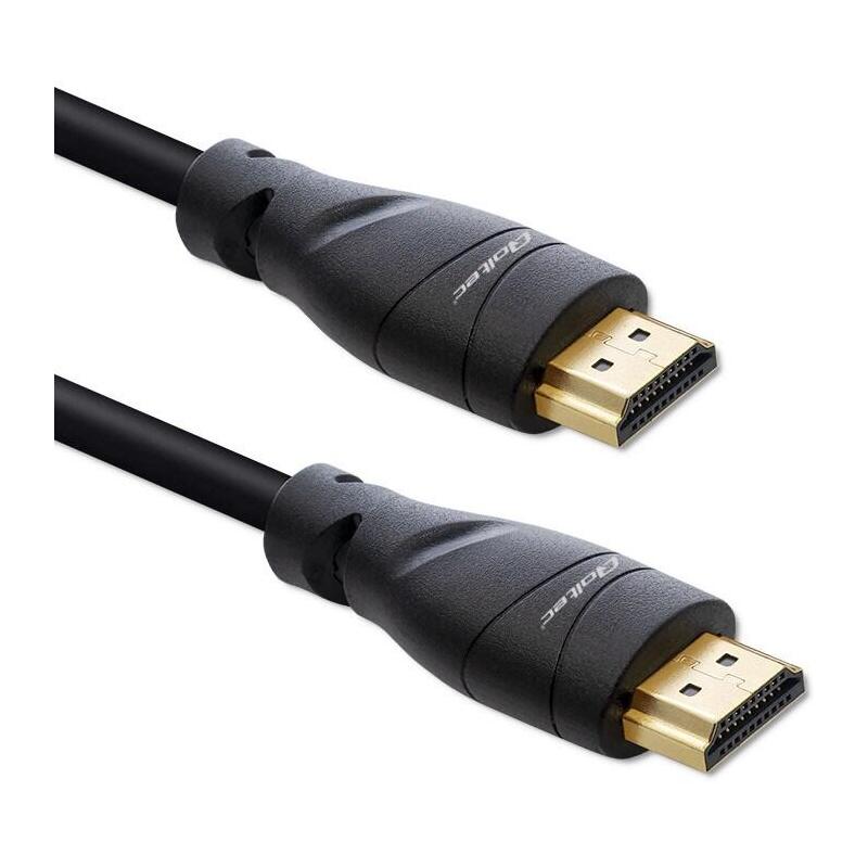 Cable  Qoltec 50353 Hdmi V2.1 Ultra High Speed 8k 60hz 26awg Gold 5m
