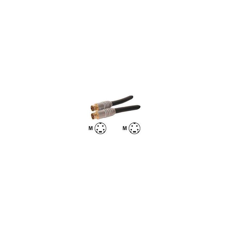 Cable S-Video Macho-Macho (Mdin 4) 1,80 Metros
