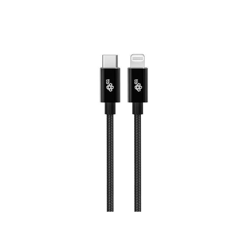 Cable !Tb Mfi Ligtning - Usb C 1m. Negro
