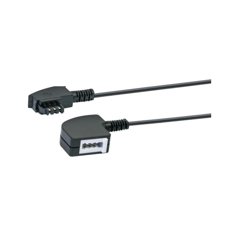 Cable Telefónico Schwaiger Versión Tae-F 6p4c -> Tae-F 6p4c 6m
