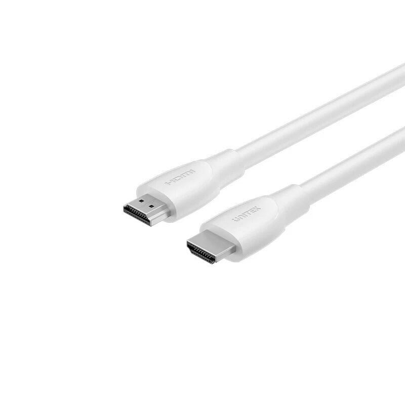 Cable Unitek Hdmi 2.1 8k Hdr White 1,5m