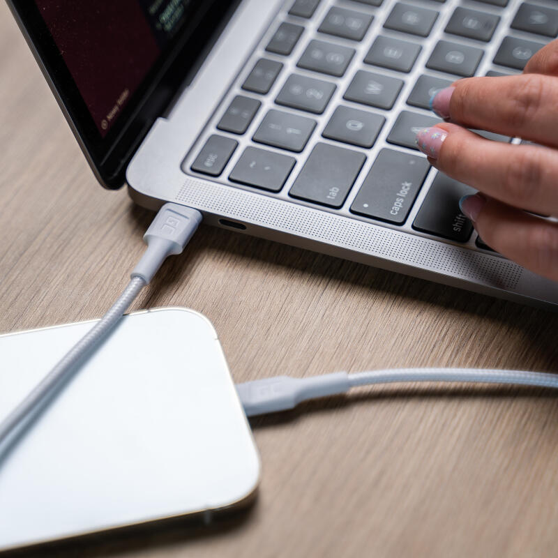 Cable Usb-C - Lightning Mfi 1m Para Apple Iphone Green Cell Powerstream