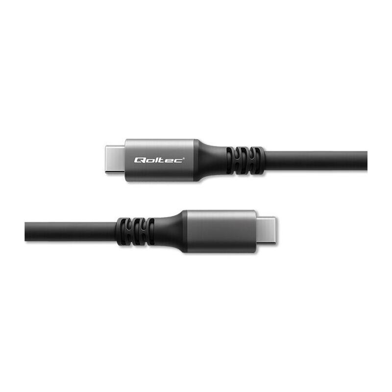 Cable Usb4 Ultra-Fast Usb-C Pd 240w Thunderbolt 3/4 4k 40gb/S 1m Negro