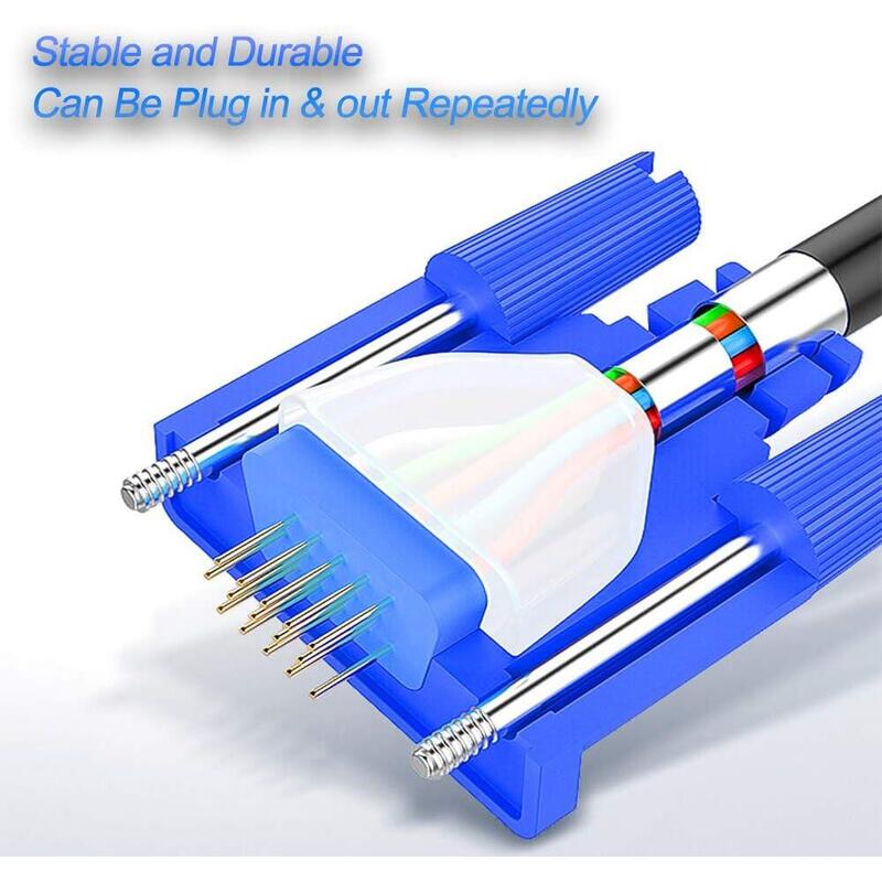 Cable Vga Macho Vga Macho 1.50m Negro