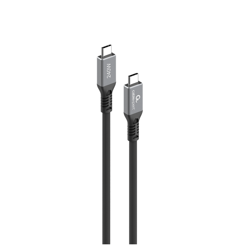 Cable Xpert Ccbp-Usb4-Cmcm240-0.3m Premium Usb4 Tipo C Charging And Data Cable, 40 Gbps, 240 W, 0.3 M