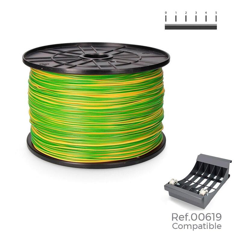 Cablecillo H05v-K 1,50 Mm² Bicolor, 1000 M. (Bobina Grande)