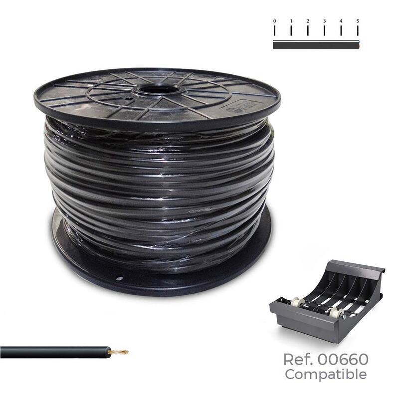 Cablecillo H07z1-K 2,50 Mm² Negro, 400 M. ( Bobina Mediana )