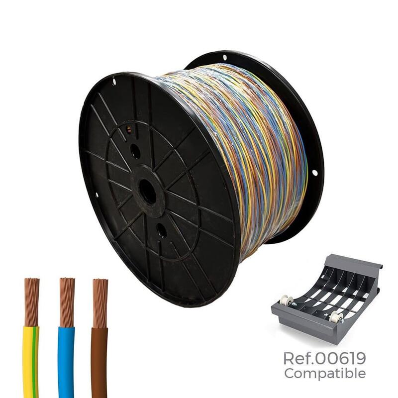 Cablecillo H07z1-K 3g1,5 Mm² 3 Colores 300m.