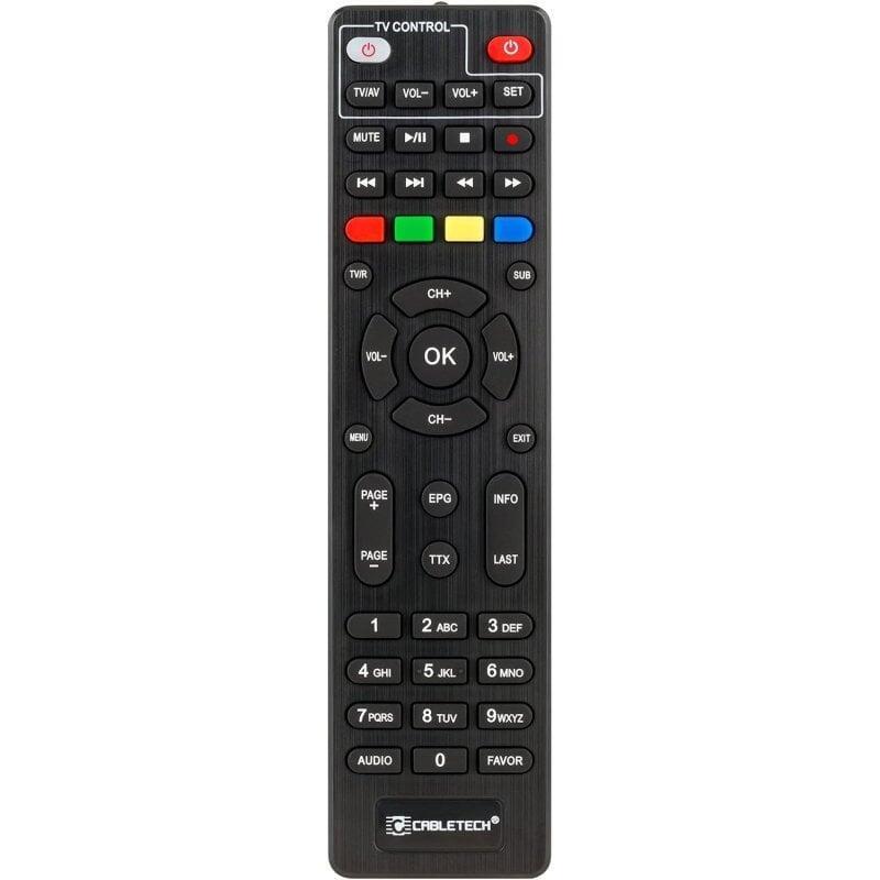 Cabletech Urz0336b Sintonizador Tdt Dvb-T2 H.265 Hevc