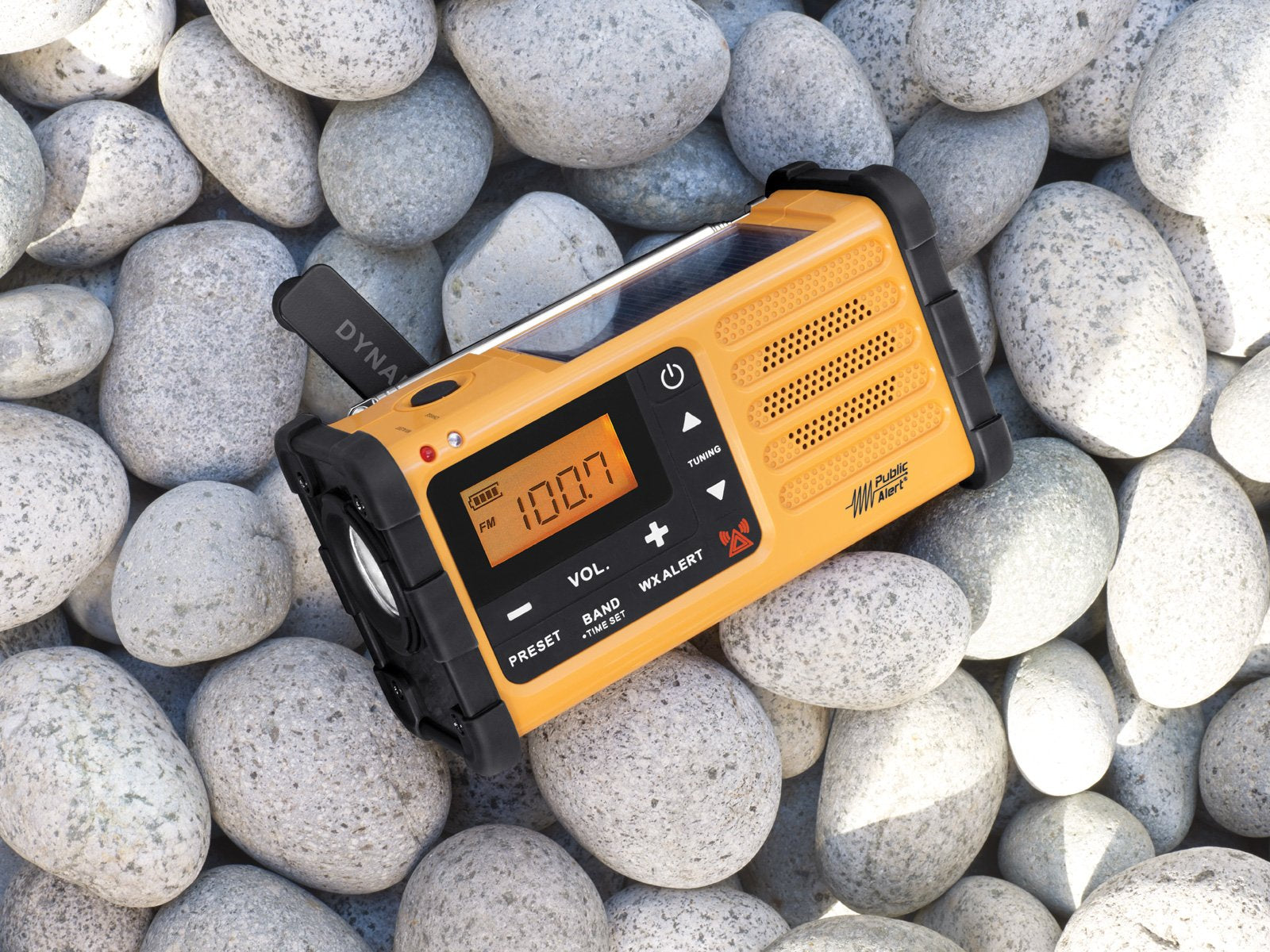 Sangean Mmr-88 Dab+ Gelb Notfall/Kurbel/Solar Radio