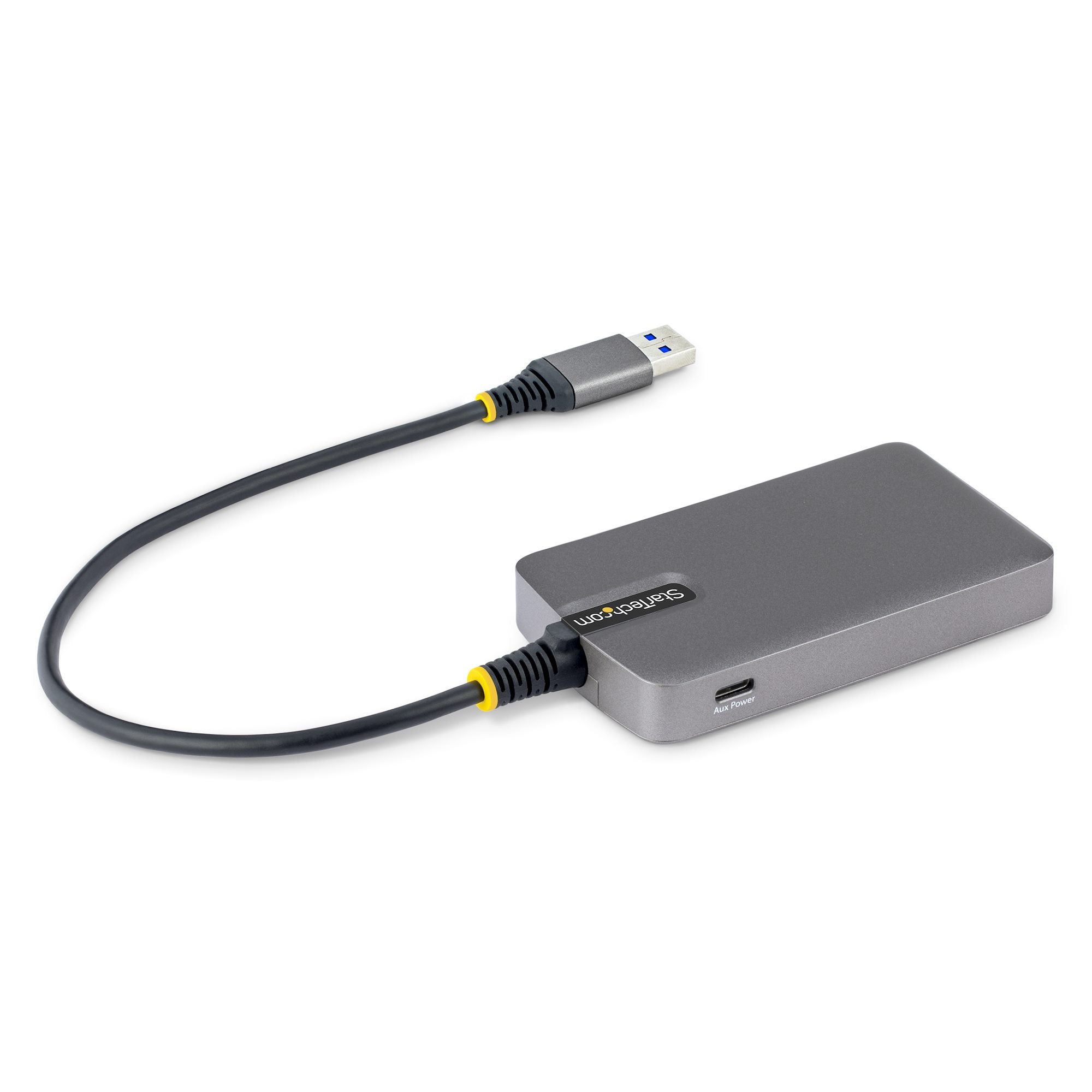 EAN 0065030906227 - StarTech.com 5G4AC-USB-A-HUB hub de interfaz USB 3.2 Gen 1 (3.1 Gen 1) Type-A 5000 Mbit/s Gris imagen 2