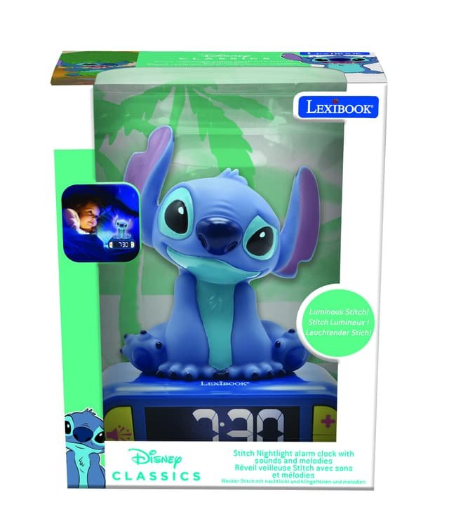 EAN 3380743102139 - Lexibook Stitch Reloj despertador digital Azul imagen 3