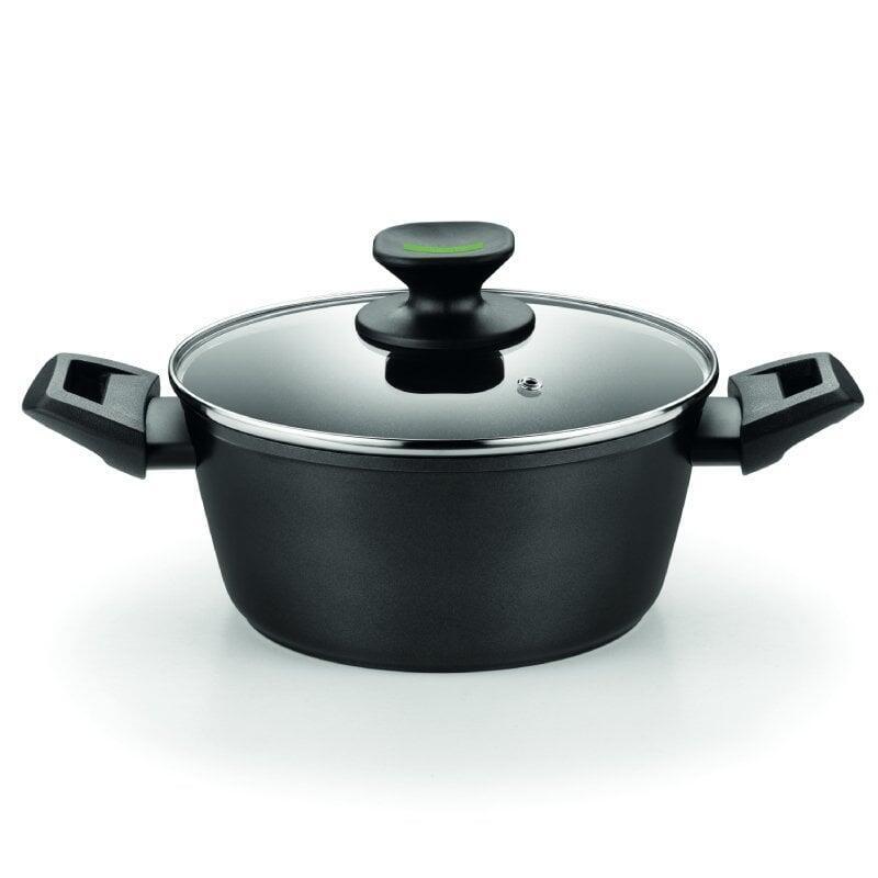 Cacerola Alta Monix Green M480320 Ø20cm Aluminio Forjado Apta Para Inducción