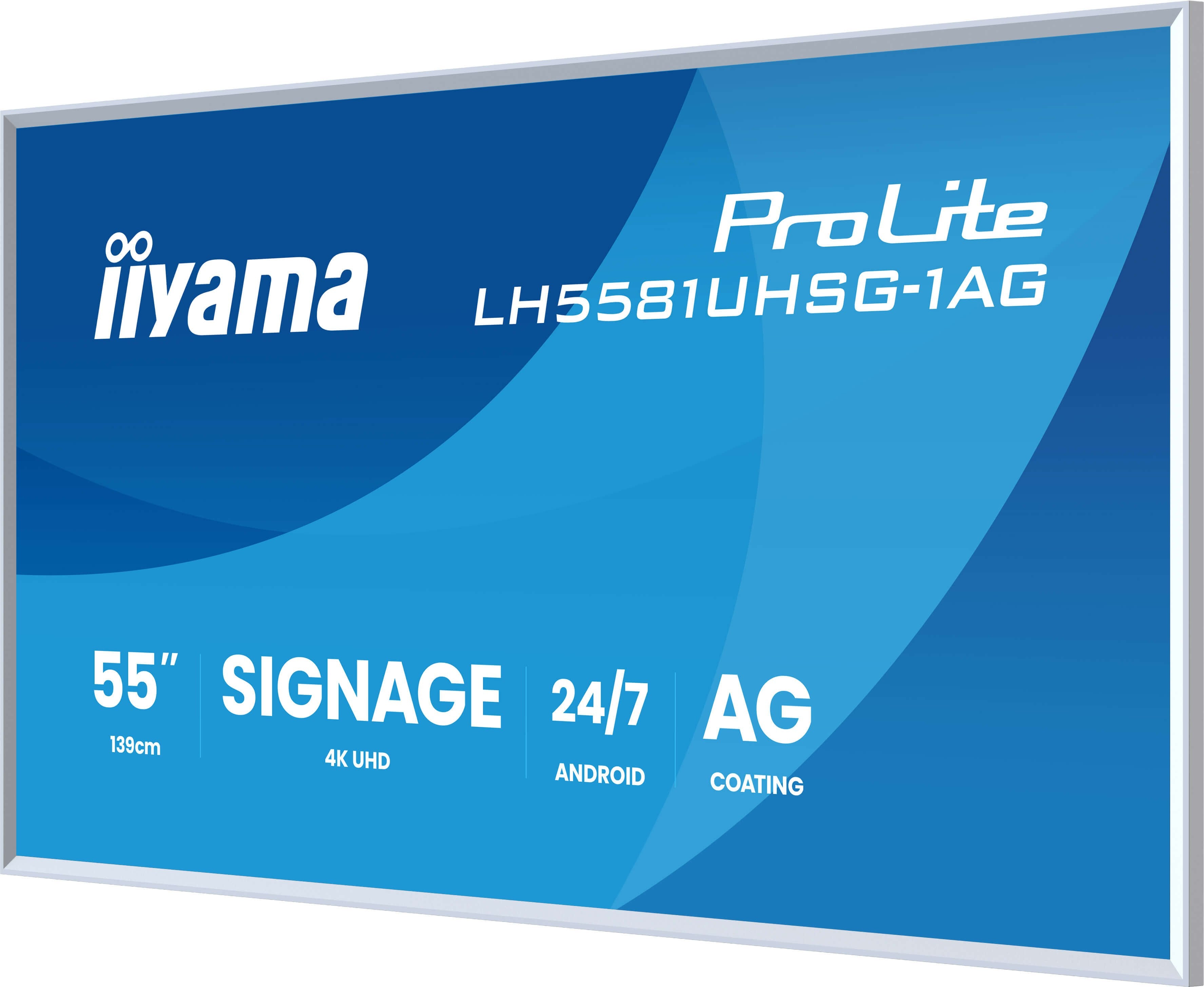 55" Gallery Line With  Removable White Frame,