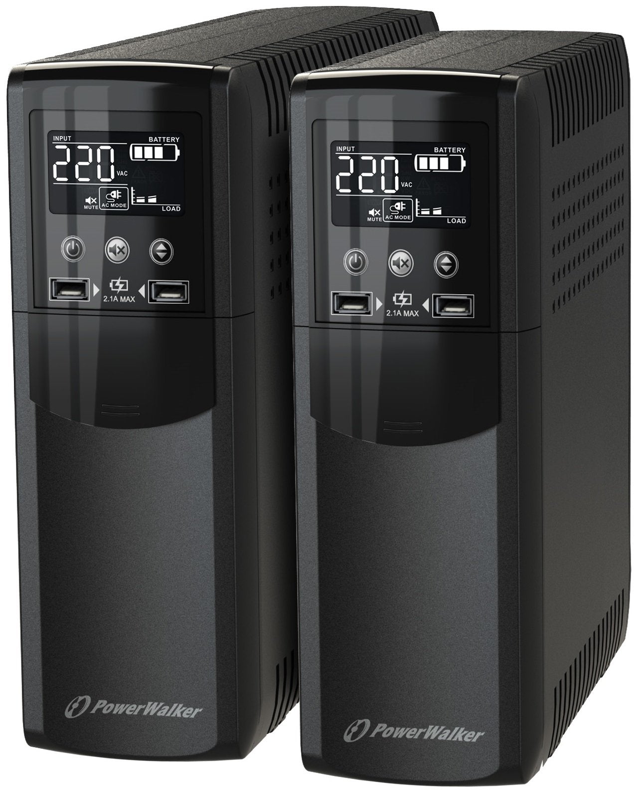 Power Walker Ups Line-Interactive Csw 600va 4x Fr, Rj11 / Rj45 In/Out, Usb,Lcd