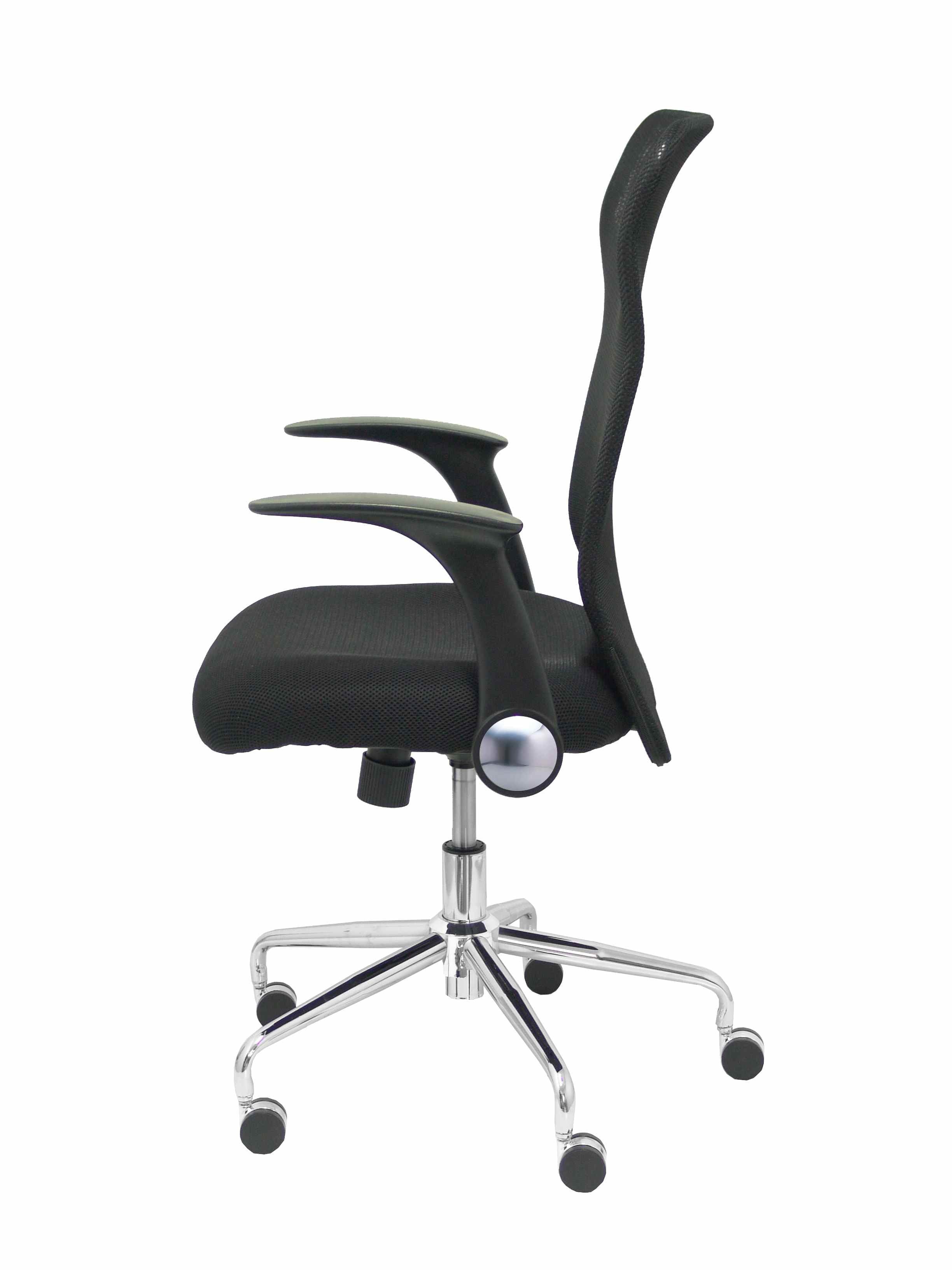 EAN 8436549390258 - PIQUERAS Y CRESPO 4031NE silla de oficina y de ordenador Asiento acolchado Respaldo de malla imagen 3