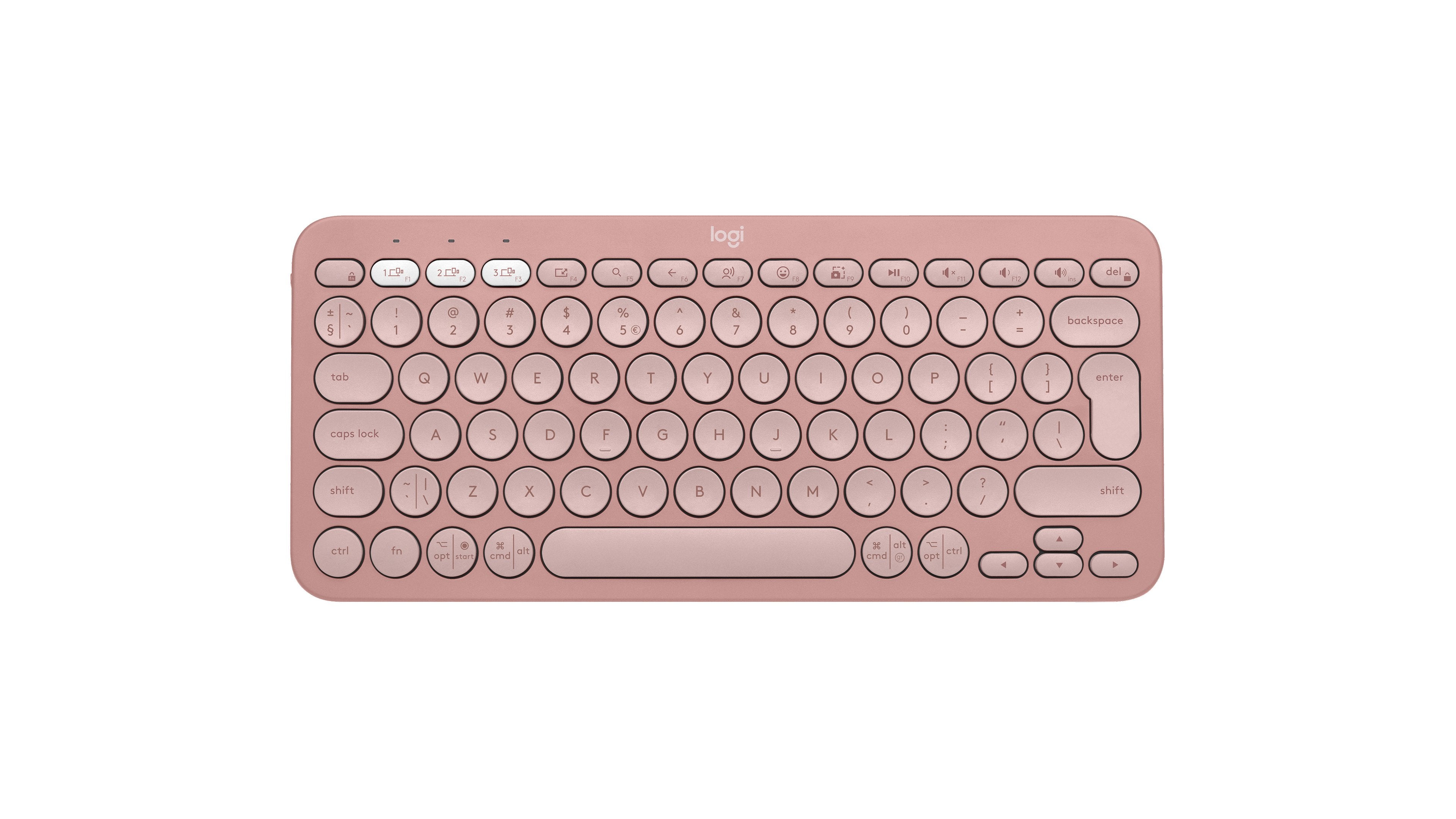 EAN 5099206110632 - Logitech 920-011853 teclado Universal Bluetooth QWERTY Internacional de EE.UU. Rosa imagen 1