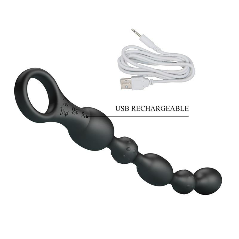 Pretty Love - Van Bolas Anales 10 Vibraciones Recargable Silicona