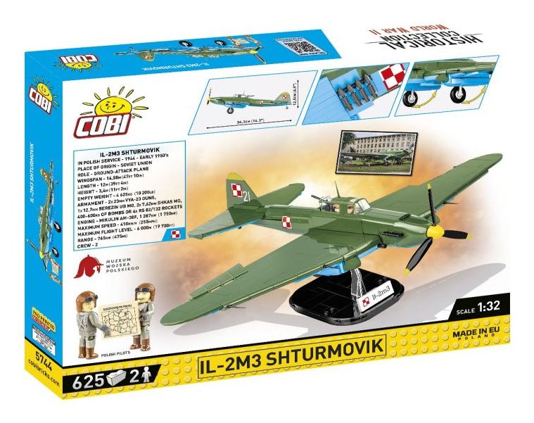 Cobi Ilyushin Il-2m3 Shurmovik, Toys De Diseño Cobi-5744