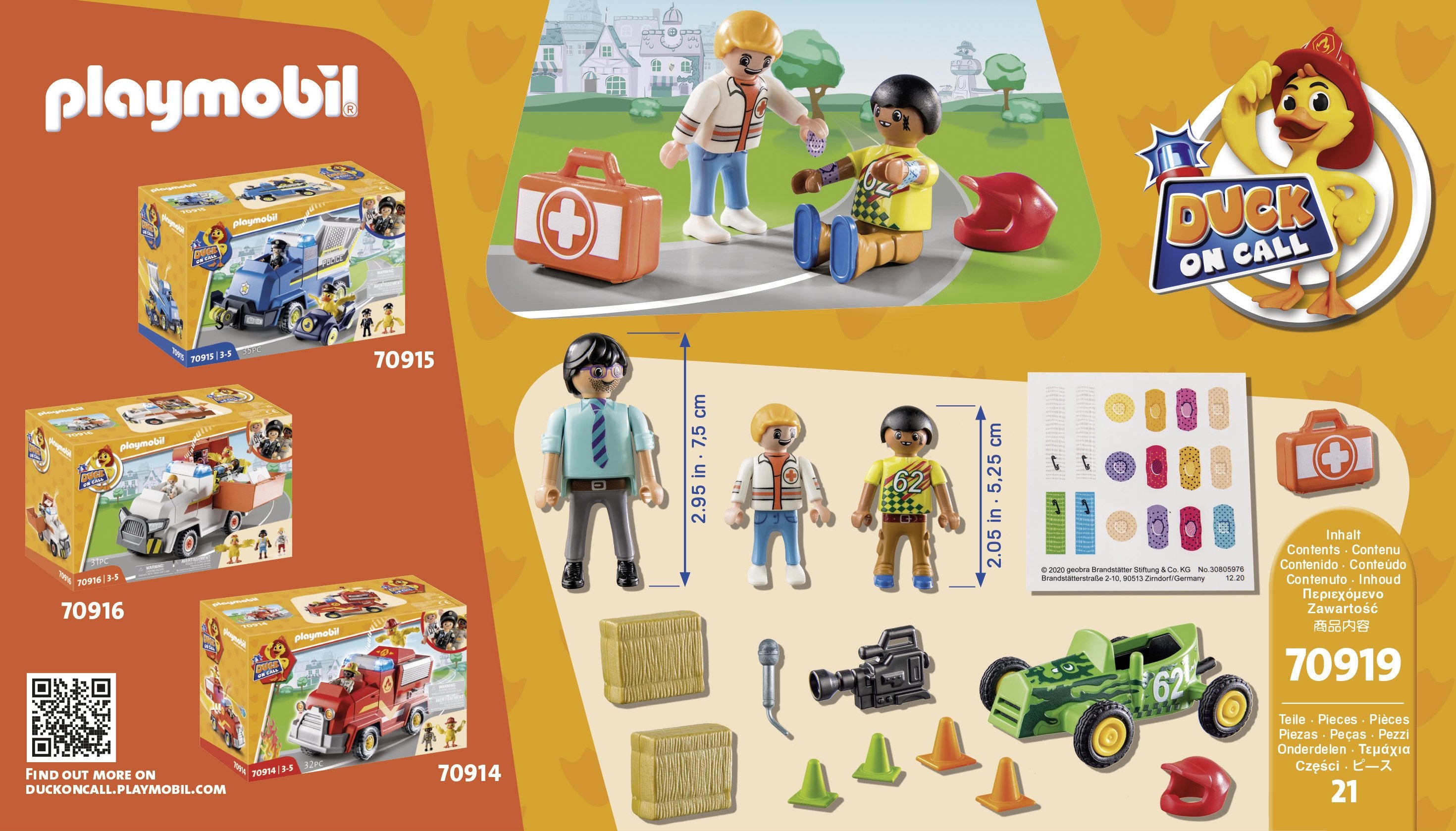 EAN 4008789709196 - Playmobil Duck On Call 70919 set de juguetes imagen 3