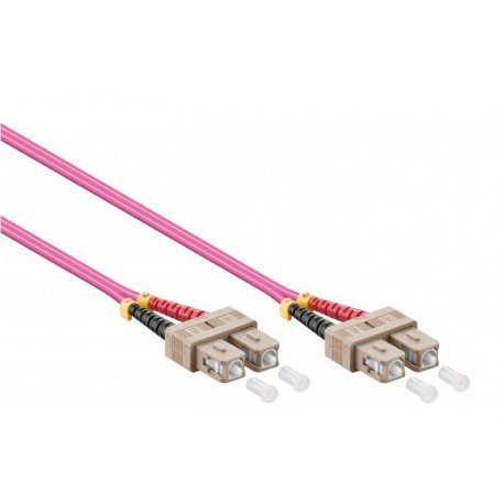 Fiberpatchkabel Sc-Sc Om4  2,0m, 50/125, Multimode,