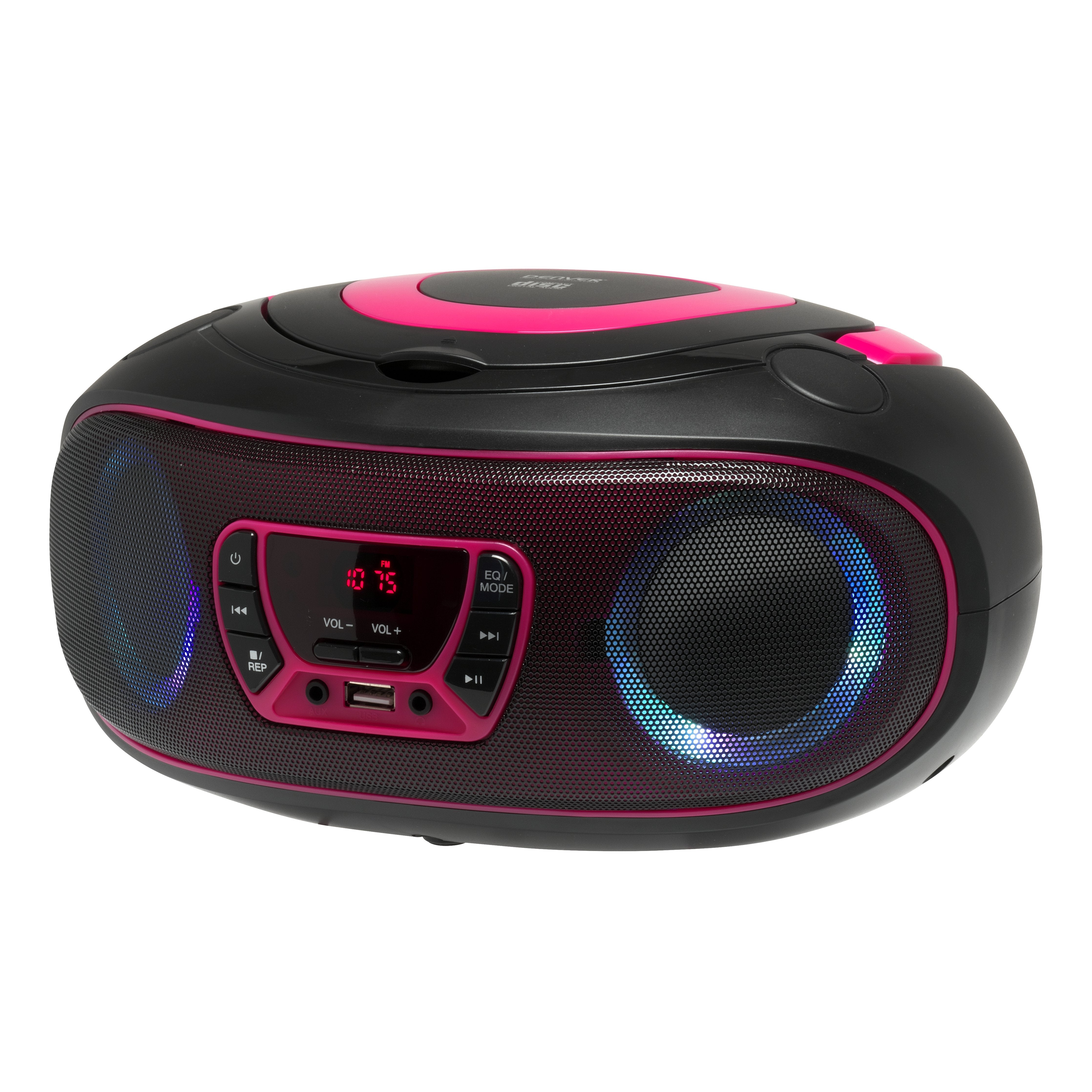 EAN 5706751040726 - Denver TCL-212BT PINK Reproductor de CD portátil Negro, Rosa imagen 5
