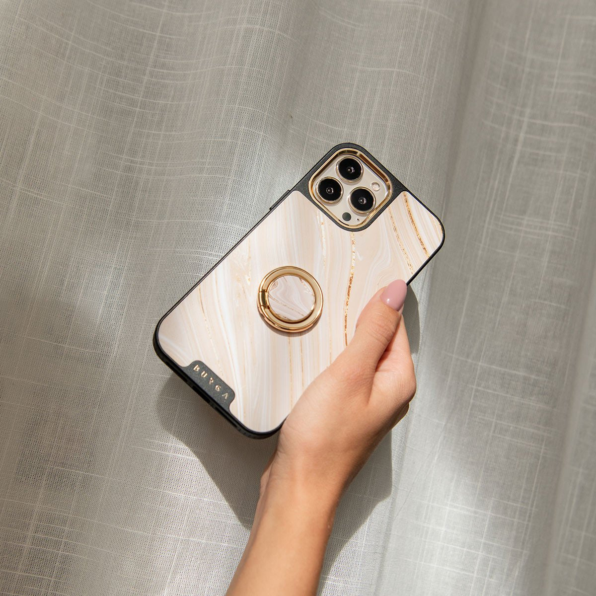 EAN 4772228097242 - BURGA ES_05RH_RING_HOLDER_GOLD soporte Soporte pasivo Teléfono móvil/smartphone Beige imagen 4