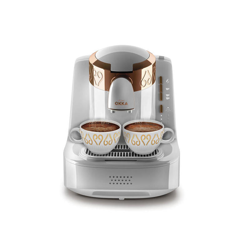 Cafetera  Arzum Okka  De Moca Blanco/Bronce 8693184950227