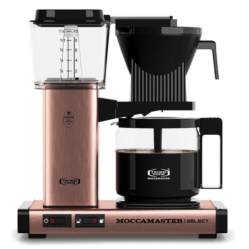 Cafetera De Goteo  Moccamaster Kbg Select Copper  Totalmente Automática 1,25 L