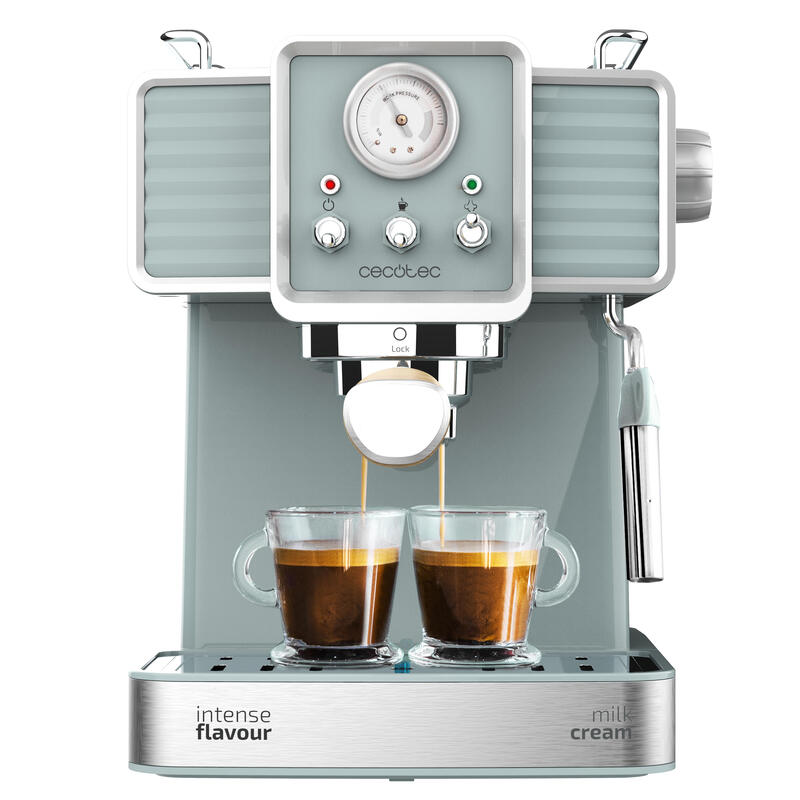Cafetera Expreso Cecotec Power Espresso 20 Tradizionale Vintage 1350w 20 Bares